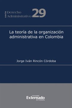 Cover Teoría de la organización administrativa en Colombia (eBook, PDF)