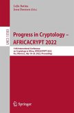Progress in Cryptology - AFRICACRYPT 2022 (eBook, PDF)