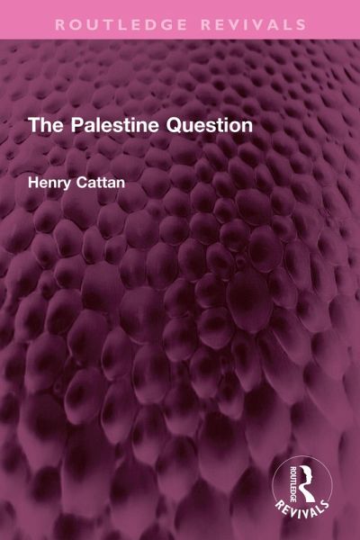 The Palestine Question (eBook, PDF)