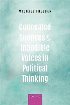 Cover Concealed Silences and Inaudible Voices in Political Thinking (eBook, PDF)