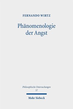 Phänomenologie der Angst (eBook, PDF) - Wirtz, Fernando
