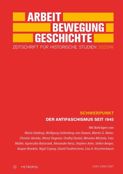 Arbeit - Bewegung - Geschichte Arbeit - Bewegung - Geschichte