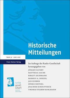 Cover Historische Mitteilungen 32 (2020-2021)