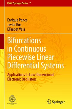 Bifurcations in Continuous Piecewise Linear Differential Systems - Ponce, Enrique;Ros, Javier;Vela, Elísabet