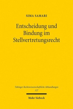 Cover Entscheidung und Bindung im Stellvertretungsrecht (eBook, PDF)