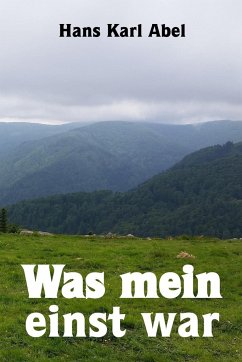 Cover Was mein einst war