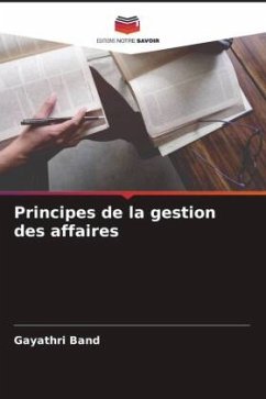 Principes de la gestion des affaires - Band, Gayathri