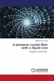 A photonic crystal fiber with a liquid core