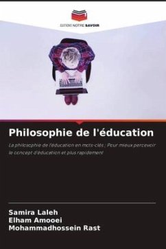 Cover Philosophie de l'éducation