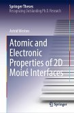 Atomic and Electronic Properties of 2D Moiré Interfaces (eBook, PDF)