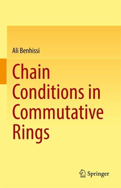Cover Chain Conditions in Commutative Rings (eBook, PDF)