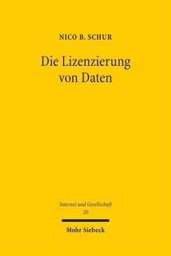 Die Lizenzierung von Daten (eBook, PDF) - Schur, Nico B.