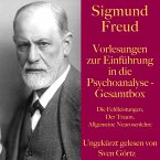 Sigmund Freud: Vorlesungen zur Einführung in die Psychoanalyse – Gesamtbox (MP3-Download)