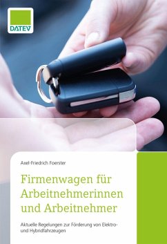 Firmenwagen für Arbeitnehmerinnen und Arbeitnehmer (eBook, ePUB) - Foerster, Axel-Friedrich