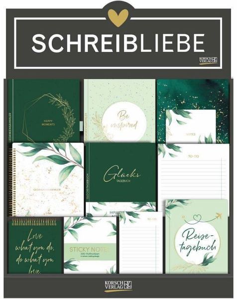 Notizblock Botanical, vegan