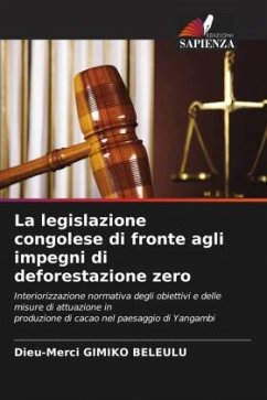 La legislazione congolese di fronte agli impegni di deforestazione zero - GIMIKO BELEULU, Dieu-Merci