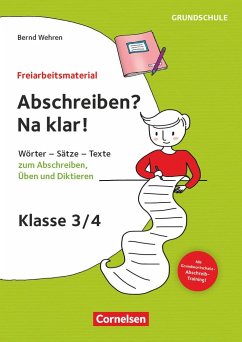 Freiarbeitsmaterial für die Grundschule - Deutsch - Klasse 3/4 - Wehren, Bernd