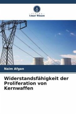 Widerstandsfähigkeit der Proliferation von Kernwaffen - Afgan, Naim