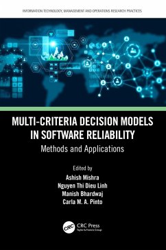 Cover Multi-Criteria Decision Models in Software Reliability (eBook, ePUB)