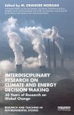 Interdisciplinary Research on Climate and Energy Decision Making (eBook, ePUB)