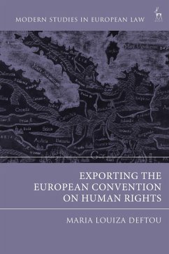 Cover Exporting the European Convention on Human Rights (eBook, PDF)