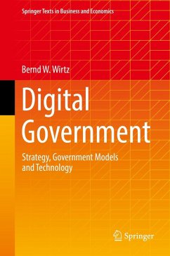 Digital Government (eBook, PDF) - Wirtz, Bernd W.