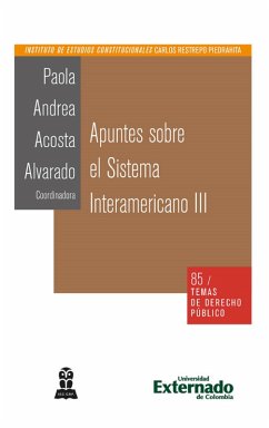 Cover Apuntes sobre el sistema Interamericano III (eBook, PDF)