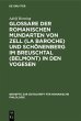 Glossare der romanischen Mundarten von... - Bild 1
