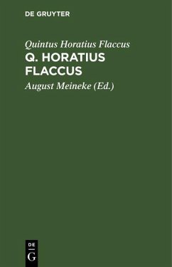 Q. Horatius Flaccus (eBook, PDF) - Horatius Flaccus, Quintus