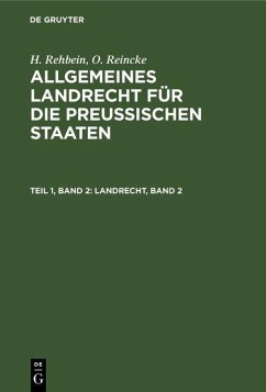 Cover Landrecht, Band 2 (eBook, PDF)