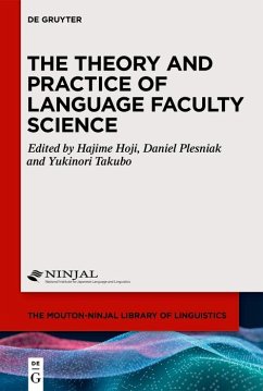 Cover The Theory and Practice of Language Faculty Science (eBook, ePUB)