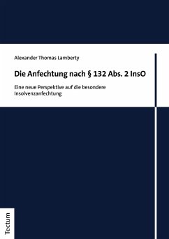 Cover Die Anfechtung nach § 132 Abs. 2 InsO (eBook, PDF)