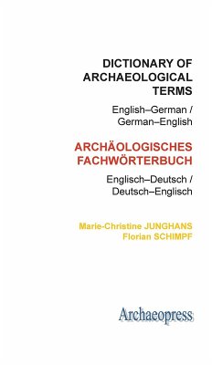 Cover Dictionary of Archaeological Terms: English-German/ German-English (eBook, PDF)