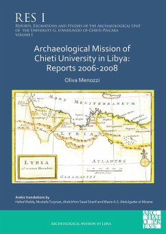 Archaeological Mission of Chieti University in Libya: Reports 2006-2008 (eBook, PDF) - Menozzi, Oliva