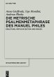 Die metrische Psalmenmetaphrase des... - Bild 1