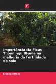 Importância da Ficus Thonningii Blume na melhoria da fertilidade do solo