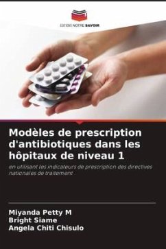 Modèles de prescription d'antibiotiques dans les hôpitaux de niveau 1 - Petty M, Miyanda;Siame, Bright;Chiti Chisulo, Angela