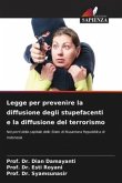 Legge per prevenire la diffusione degli stupefacenti e la diffusione del terrorismo