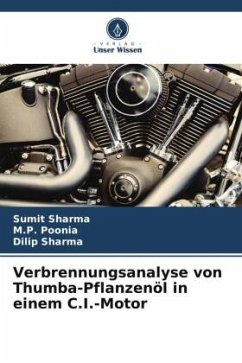 Verbrennungsanalyse von Thumba-Pflanzenöl in einem C.I.-Motor - Sharma, Sumit;Poonia, M.P.;Sharma, Dilip