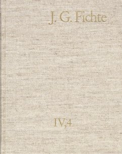 Cover Johann Gottlieb Fichte: Gesamtausgabe / Reihe IV: Kollegnachschriften. Band 4: Kollegnachschriften 1794-1799 (eBook, PDF)