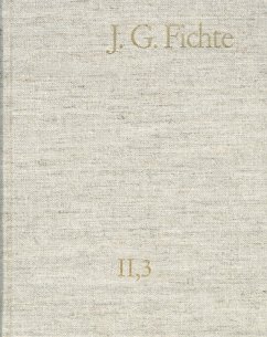 Cover Johann Gottlieb Fichte: Gesamtausgabe / Reihe II: Nachgelassene Schriften. Band 3: Nachgelassene Schriften 1793-1795 (eBook, PDF)