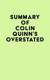 Summary of Colin Quinn's Overstated (eBook, ePUB)