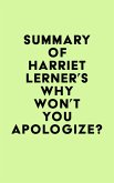 Summary of Harriet Lerner's Why Won't You Apologize? (eBook, ePUB) Summary of Harriet Lerner's Why Won't You Apologize? (eBook, ePUB)