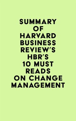 Cover Summary of Harvard Business Review's HBR's 10 Must Reads on Change Management (eBook, ePUB)