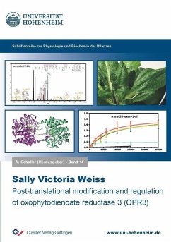 Cover Post-translational modification and regulation of oxophytodienoate reductase 3 (OPR3) (eBook, PDF)