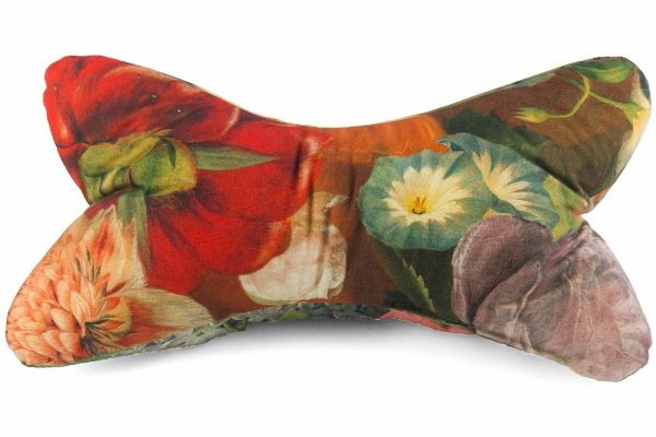 Leseknochen Blumen auf Olivegrün Leseknochen Blumen auf Olivegrün