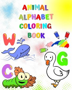 Animal Alphabet Coloring Book - Kim, Maryan Ben