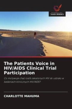 The Patients Voice in HIV/AIDS Clinical Trial Participation - Mahuma, Charlotte