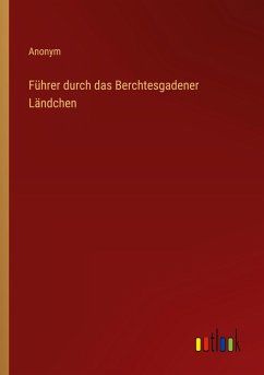 Cover Führer durch das Berchtesgadener Ländchen