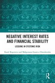 Negative Interest Rates and Financial Stability (eBook, ePUB)